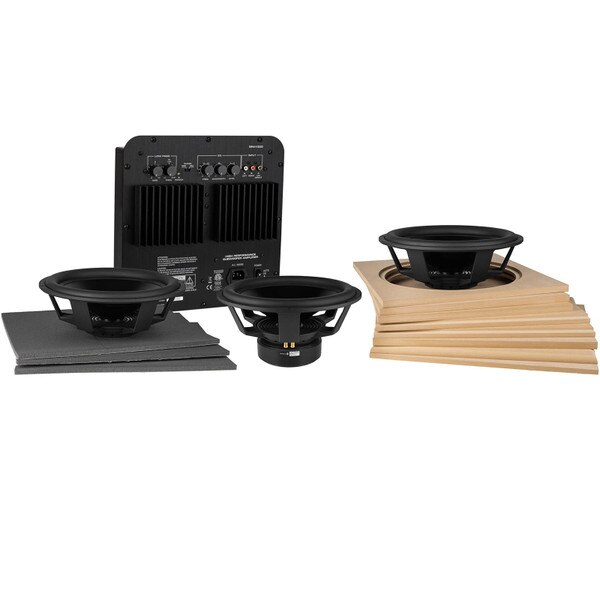 Main product image for Powered 1,000 Watt Dayton Audio Reference 18" With Dual Passive Radiator Subwoofer Kit300-7173